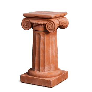 Säule Terracotta
